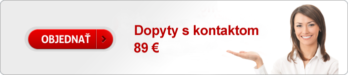 OBJEDNAT - Objednať Dopyty s kontaktom 89 €